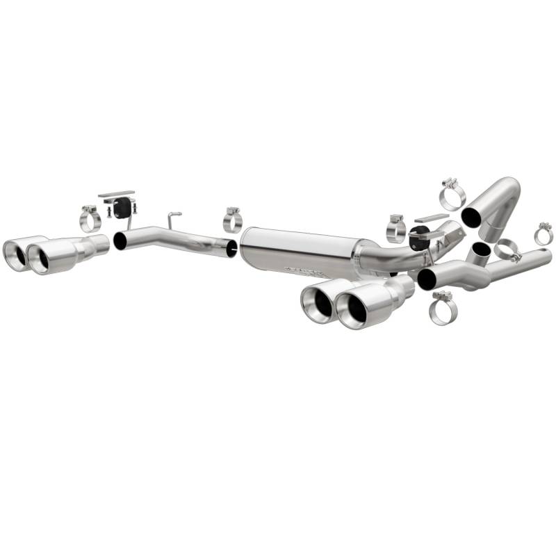 MagnaFlow  - MagnaFlow Street Series Stainless Cat-Back System - 16723
