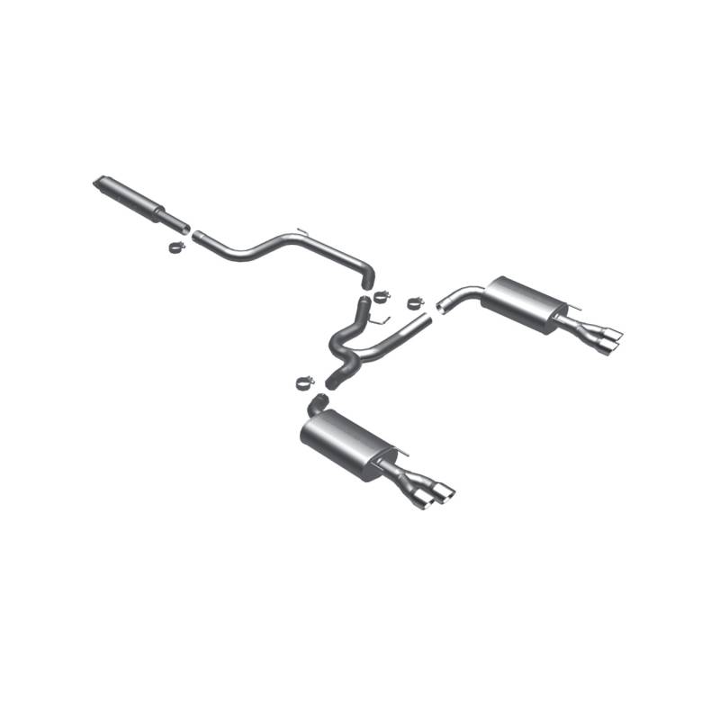 MagnaFlow  - MagnaFlow Street Series Stainless Cat-Back System - 16731