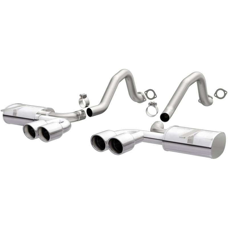 MagnaFlow  - MagnaFlow Street Series Stainless Axle-Back System - 16732