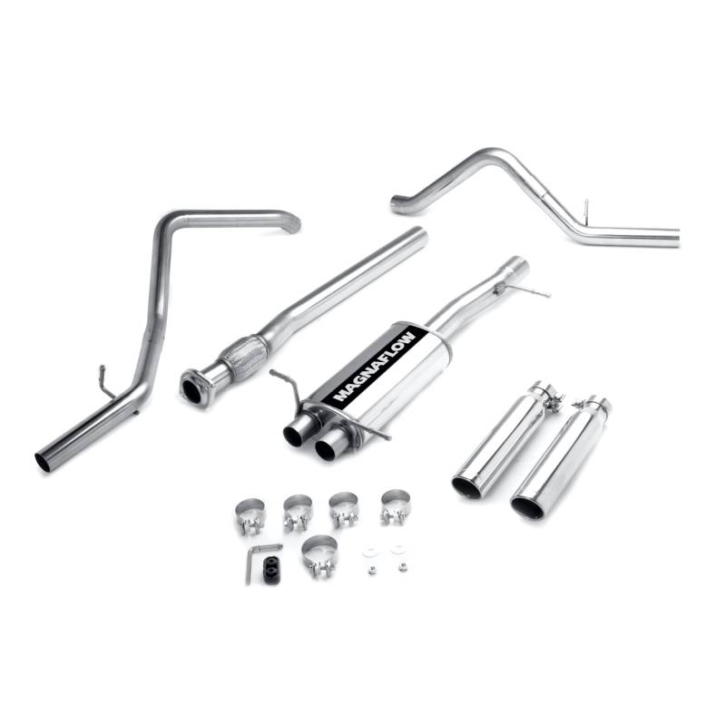 MagnaFlow  - MagnaFlow Street Series Stainless Cat-Back System - 16741