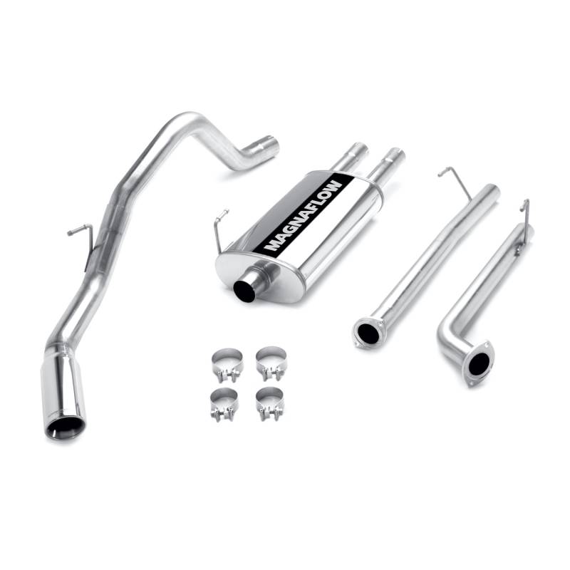 MagnaFlow  - MagnaFlow Street Series Stainless Cat-Back System - 16753