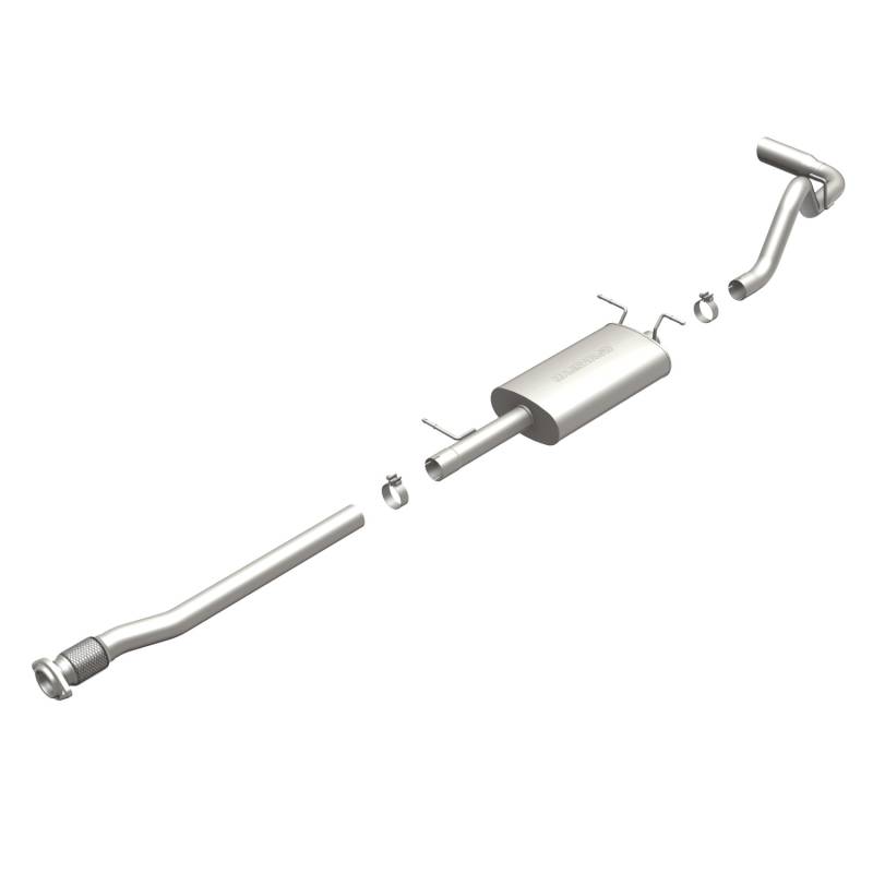 MagnaFlow  - MagnaFlow Street Series Stainless Cat-Back System - 16740