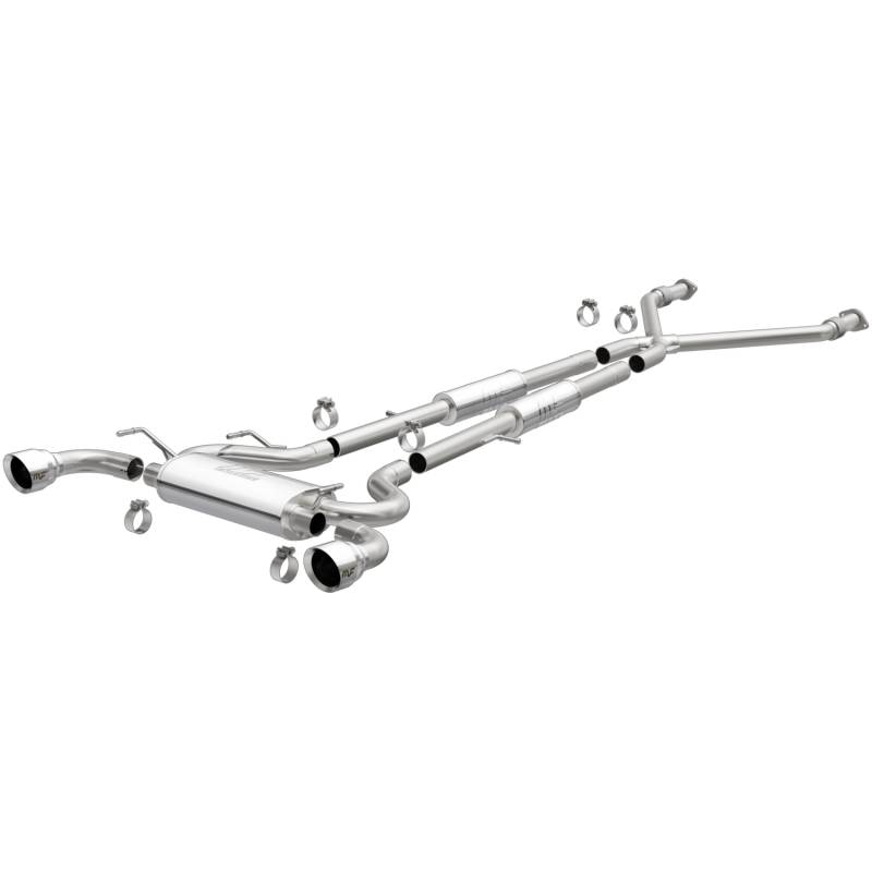 MagnaFlow  - MagnaFlow Street Series Stainless Cat-Back System - 16820