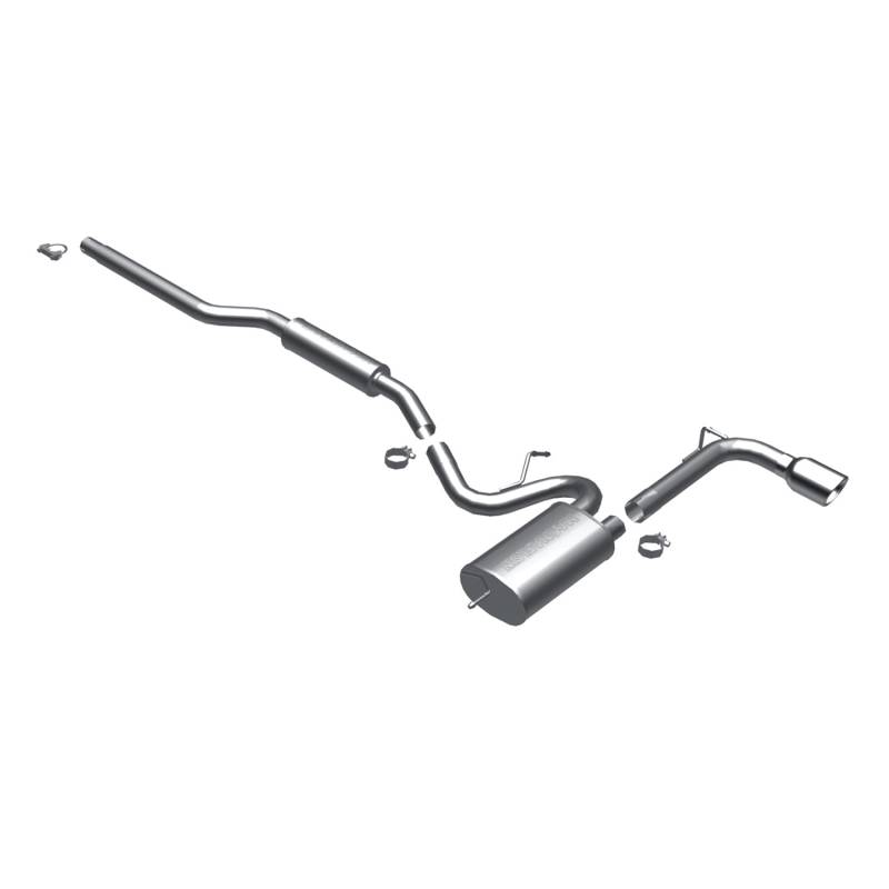 MagnaFlow  - MagnaFlow Street Series Stainless Cat-Back System - 16822