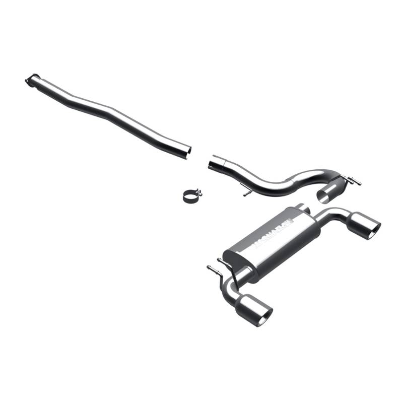 MagnaFlow  - MagnaFlow Street Series Stainless Cat-Back System - 16823