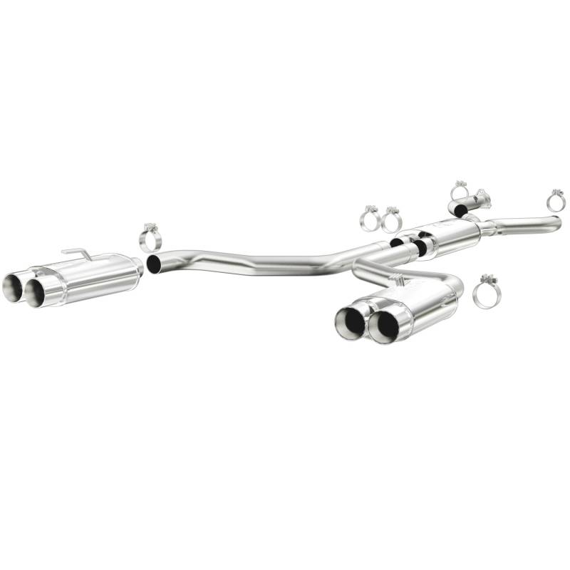 MagnaFlow  - MagnaFlow Street Series Stainless Cat-Back System - 16837