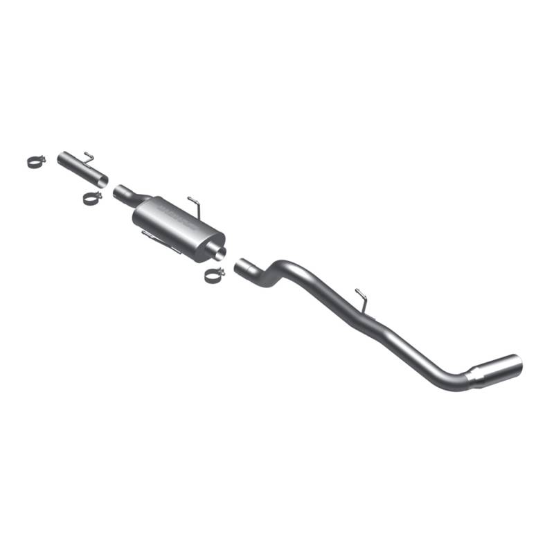 MagnaFlow  - MagnaFlow Street Series Stainless Cat-Back System - 16850