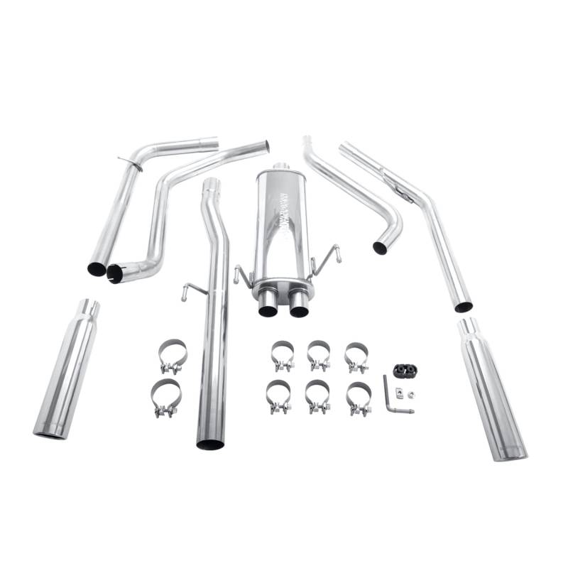 MagnaFlow  - MagnaFlow Street Series Stainless Cat-Back System - 16851