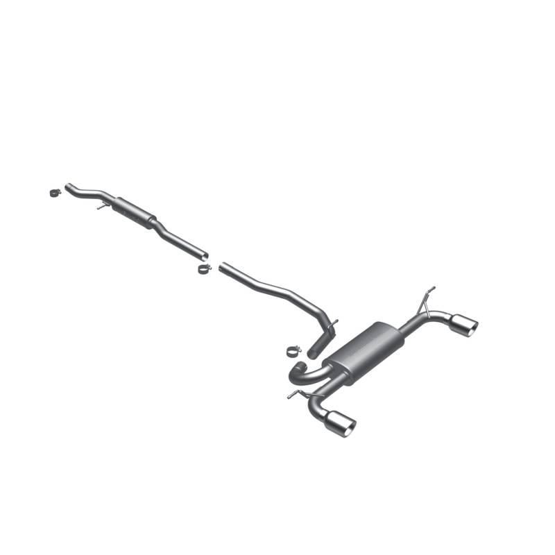 MagnaFlow  - MagnaFlow Street Series Stainless Cat-Back System - 16871
