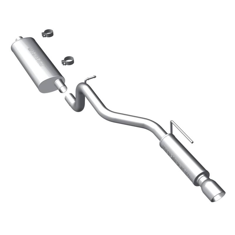 MagnaFlow  - MagnaFlow Street Series Stainless Cat-Back System - 16874