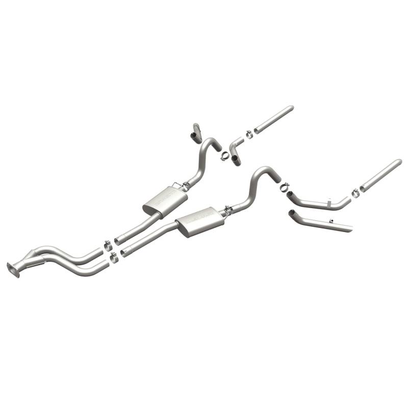 MagnaFlow  - MagnaFlow Street Series Stainless Cat-Back System - 16884