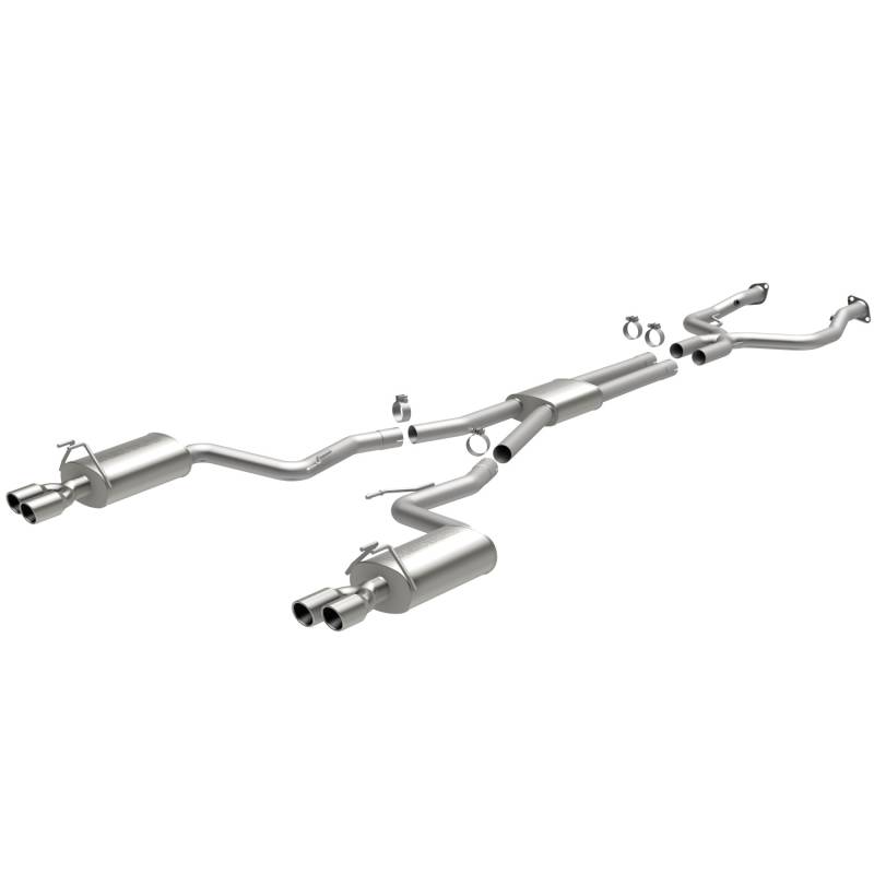 MagnaFlow  - MagnaFlow Street Series Stainless Cat-Back System - 16887