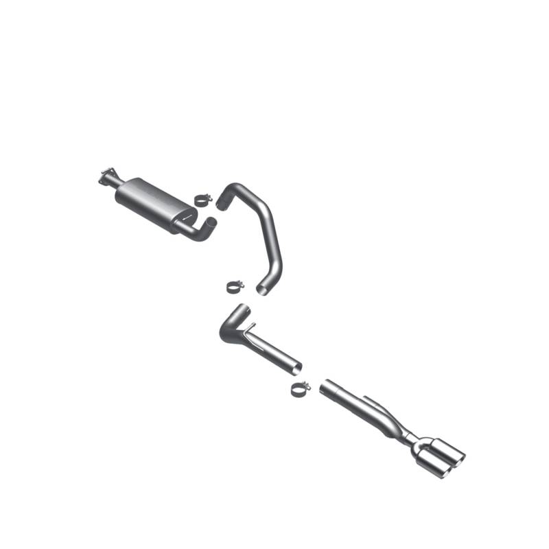 MagnaFlow  - MagnaFlow Street Series Stainless Cat-Back System - 16888