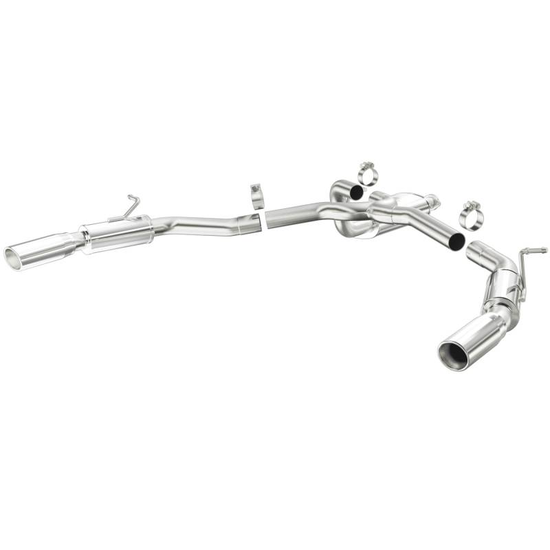MagnaFlow  - MagnaFlow Street Series Stainless Cat-Back System - 16898