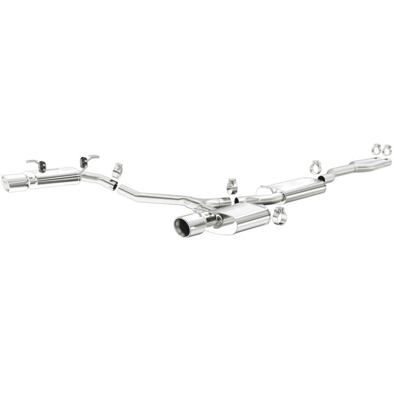 MagnaFlow  - MagnaFlow Street Series Stainless Cat-Back System - 16936
