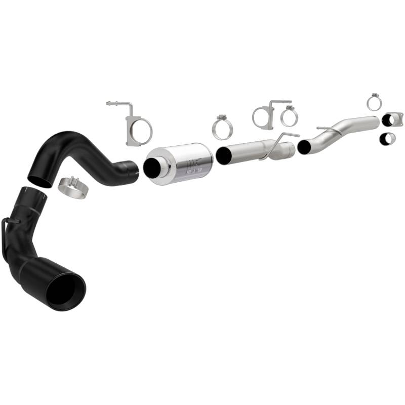 MagnaFlow  - MagnaFlow Black Series Diesel 4in. Cat-Back - 17035