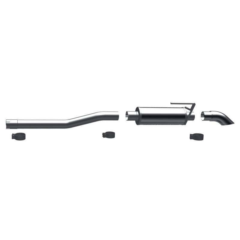 MagnaFlow  - MagnaFlow Off Road Pro Series Gas Stainless Cat-Back - 17110