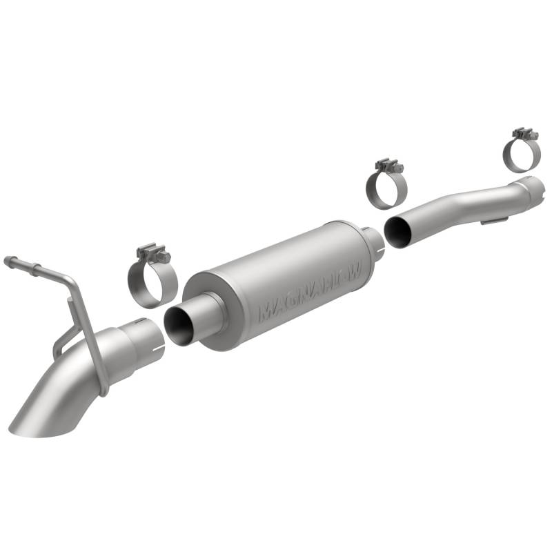 MagnaFlow  - MagnaFlow Off Road Pro Series Gas Stainless Cat-Back - 17119