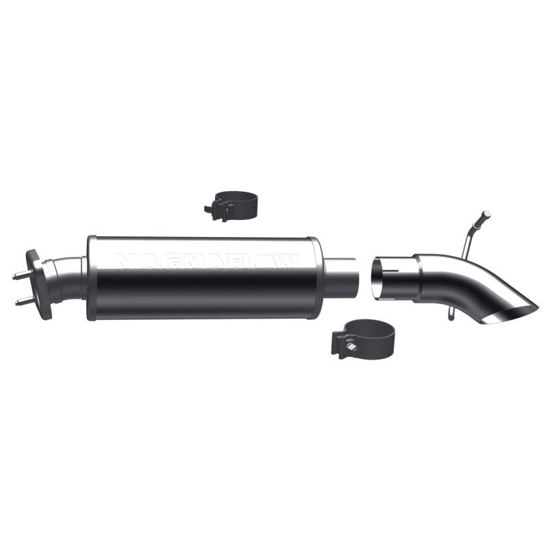 MagnaFlow  - MagnaFlow Off Road Pro Series Gas Stainless Cat-Back - 17122