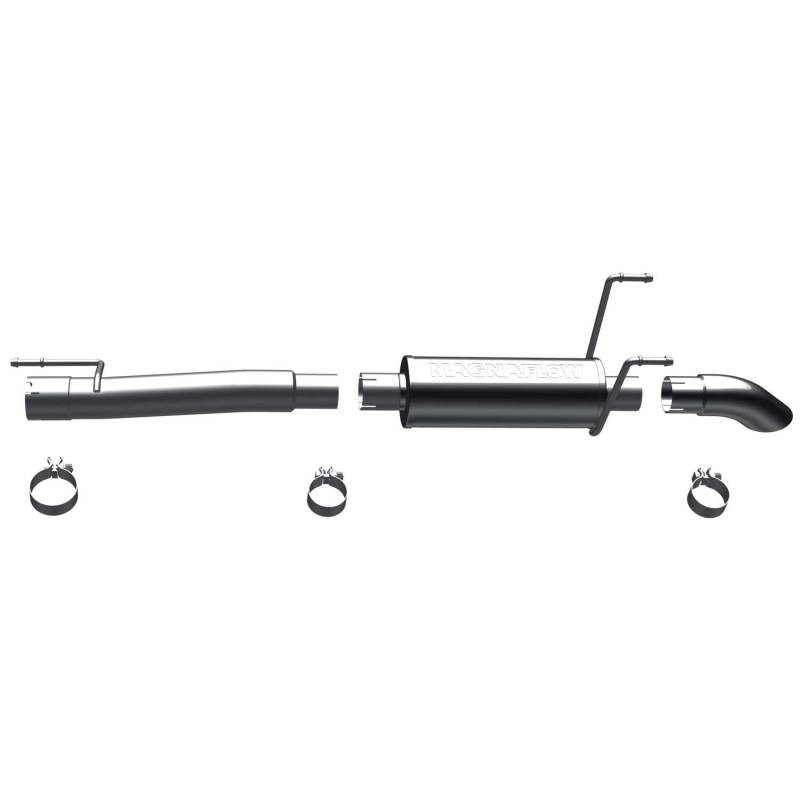 MagnaFlow  - MagnaFlow Off Road Pro Series Gas Stainless Cat-Back - 17117