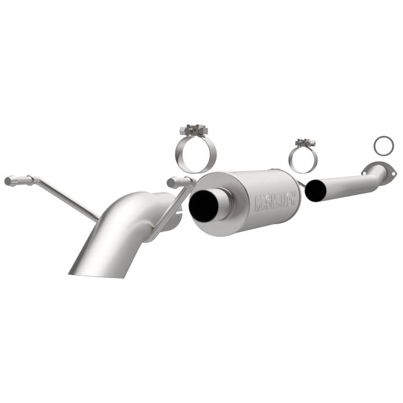 MagnaFlow  - MagnaFlow Off Road Pro Series Gas Stainless Cat-Back - 17145