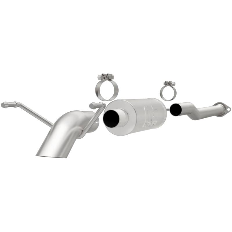 MagnaFlow  - MagnaFlow Off Road Pro Series Gas Stainless Cat-Back - 17147