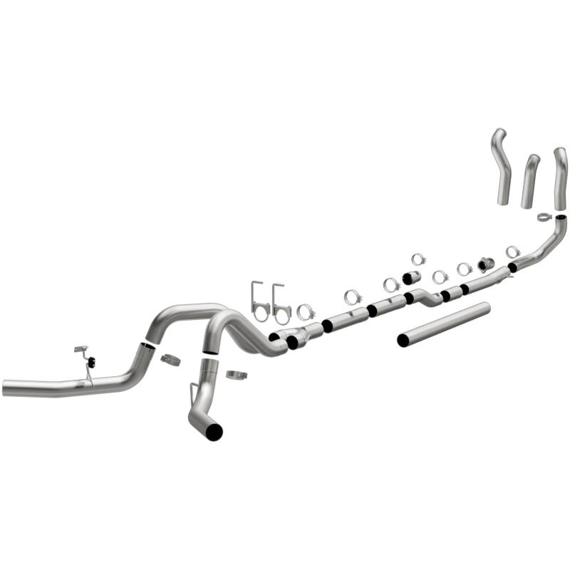 MagnaFlow  - MagnaFlow Aluminized Custom Builder Pipe Kit Diesel 4in. Turbo-Back - 18952