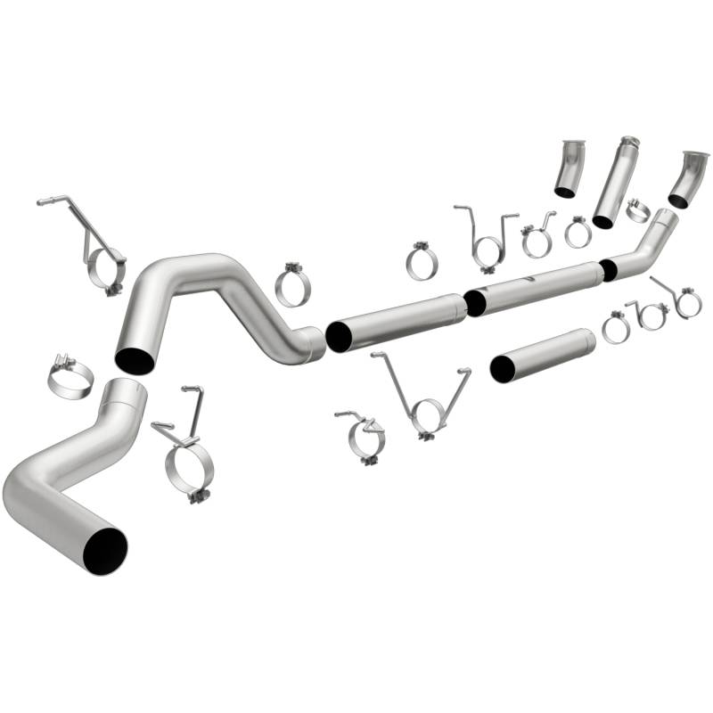 MagnaFlow  - MagnaFlow Aluminized Custom Builder Pipe Kit Diesel 4in. Turbo-Back - 18955