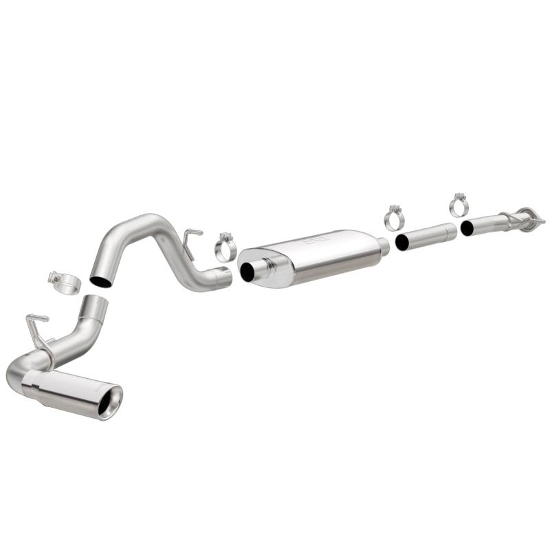 MagnaFlow  - MagnaFlow Street Series Stainless Cat-Back System - 19018