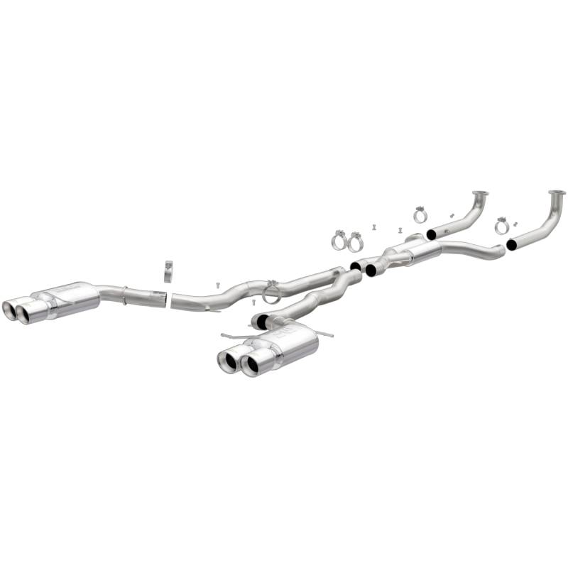 MagnaFlow  - MagnaFlow Touring Series Stainless Cat-Back System - 19007
