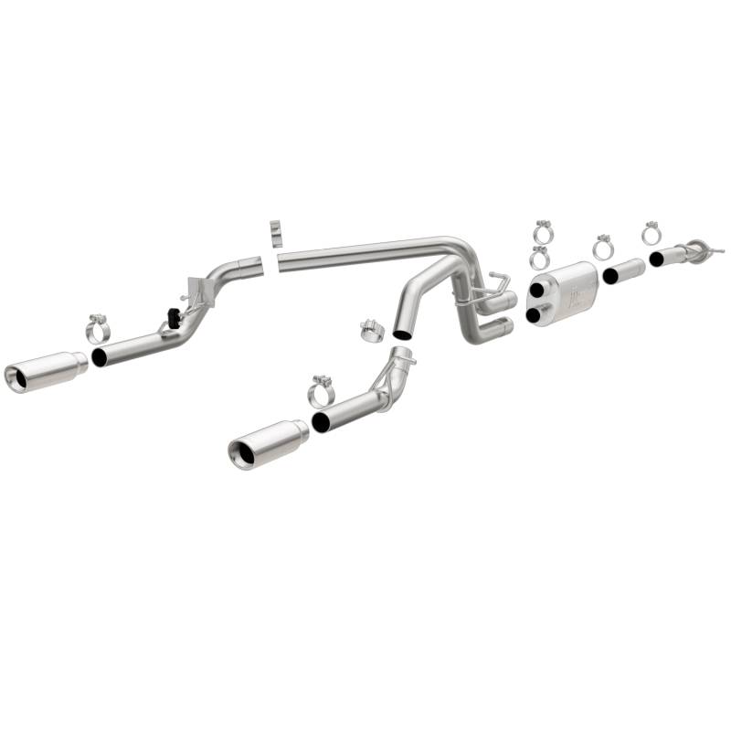 MagnaFlow  - MagnaFlow Street Series Stainless Cat-Back System - 19019