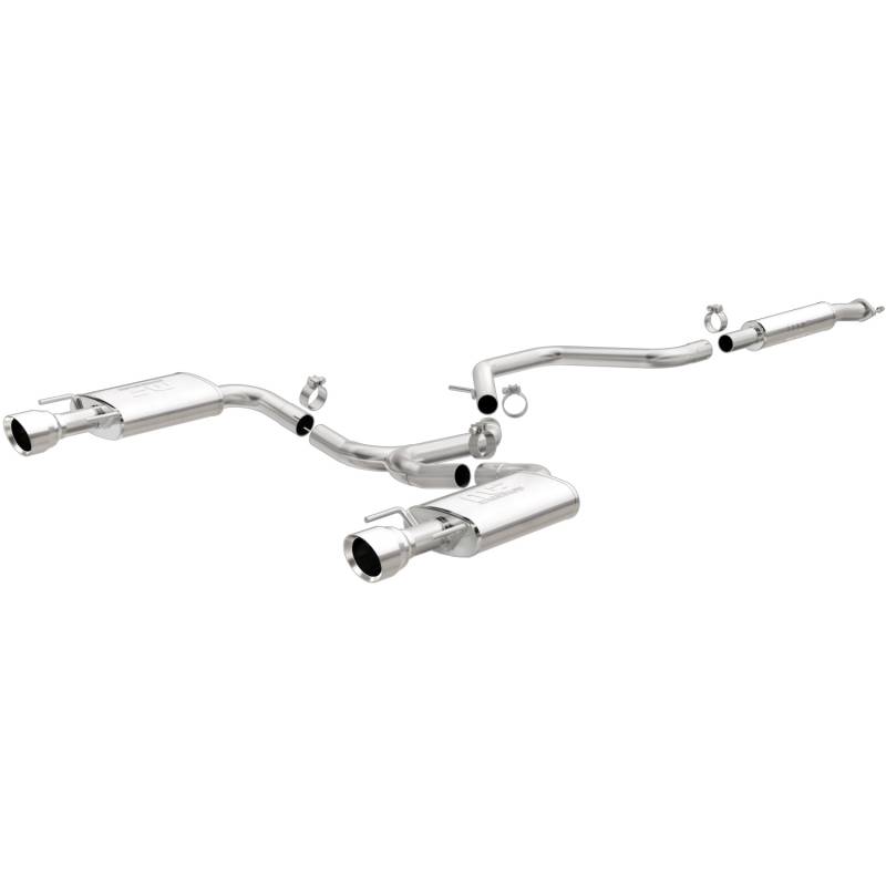MagnaFlow  - MagnaFlow Street Series Stainless Cat-Back System - 19024