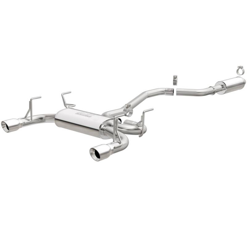 MagnaFlow  - MagnaFlow Street Series Stainless Cat-Back System - 19041