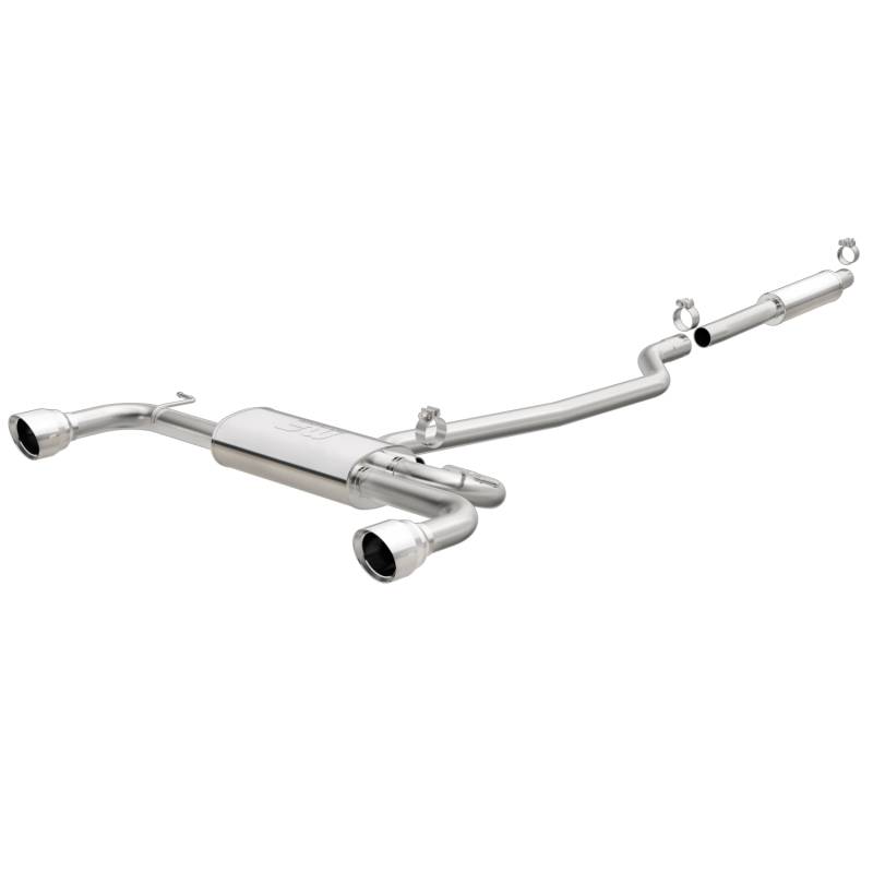 MagnaFlow  - MagnaFlow Street Series Stainless Cat-Back System - 19045