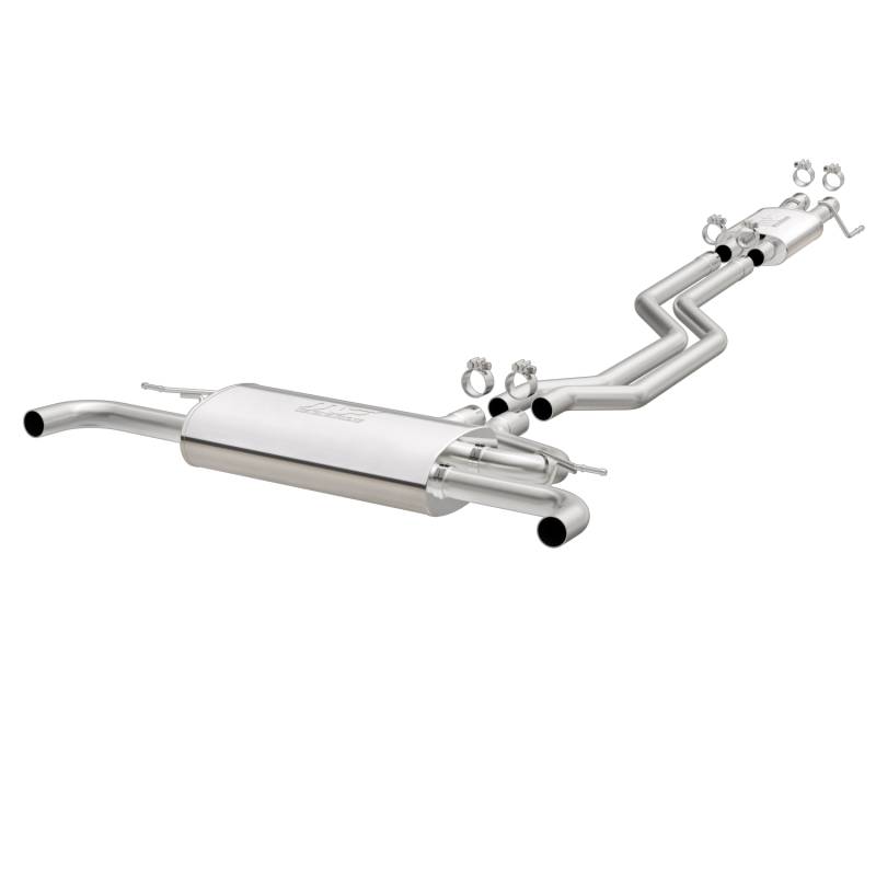 MagnaFlow  - MagnaFlow Street Series Stainless Cat-Back System - 19048