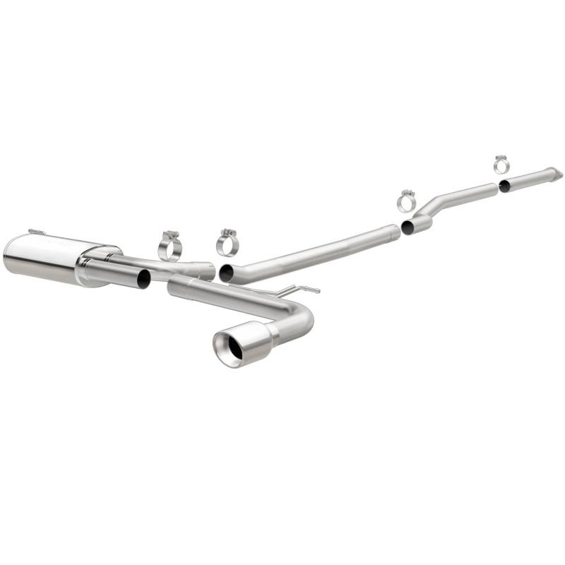 MagnaFlow  - MagnaFlow Street Series Stainless Cat-Back System - 19096