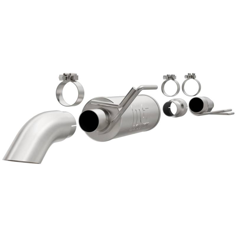 MagnaFlow  - MagnaFlow Off Road Pro Series Gas Stainless Cat-Back - 19056