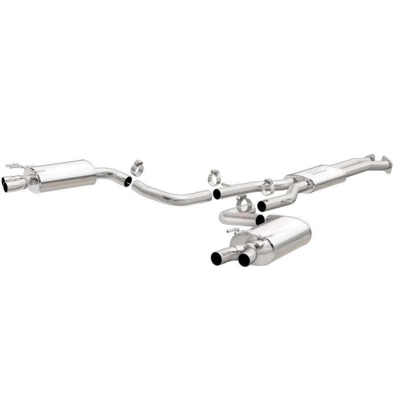 MagnaFlow  - MagnaFlow Street Series Stainless Cat-Back System - 19116