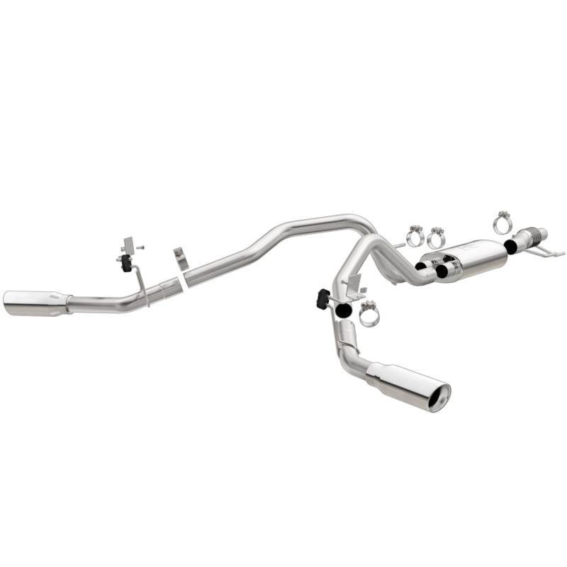 MagnaFlow  - MagnaFlow Street Series Stainless Cat-Back System - 19198