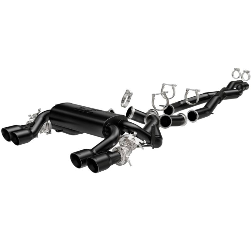 MagnaFlow  - MagnaFlow Sport Series Black Cat-Back System - 19187