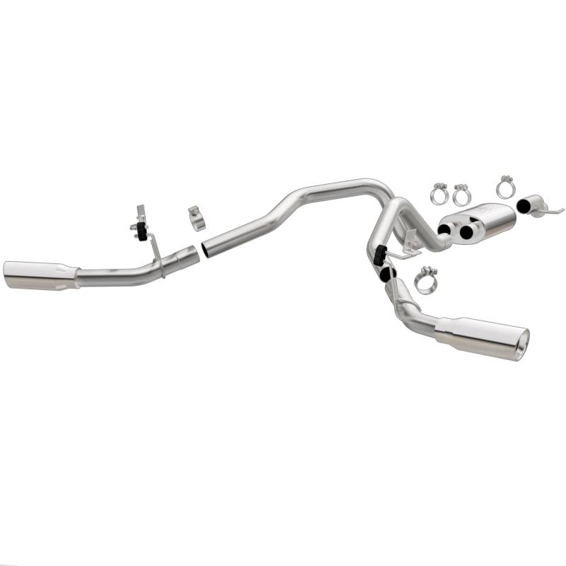 MagnaFlow  - MagnaFlow Street Series Stainless Cat-Back System - 19203