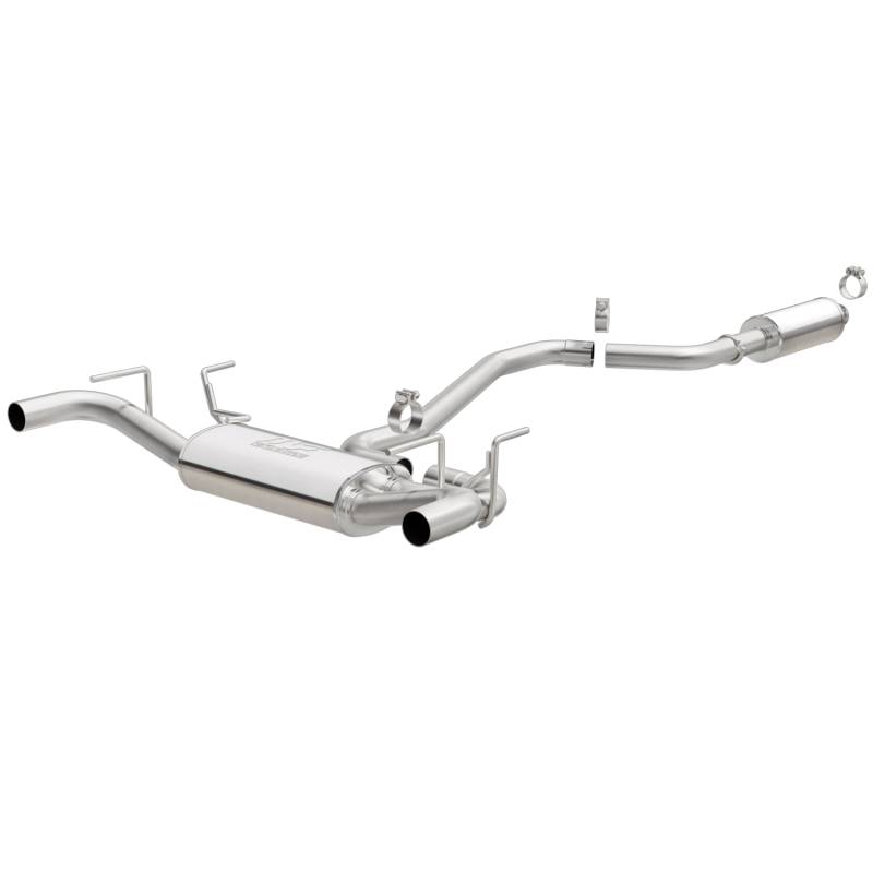 MagnaFlow  - MagnaFlow Street Series Stainless Cat-Back System - 19207