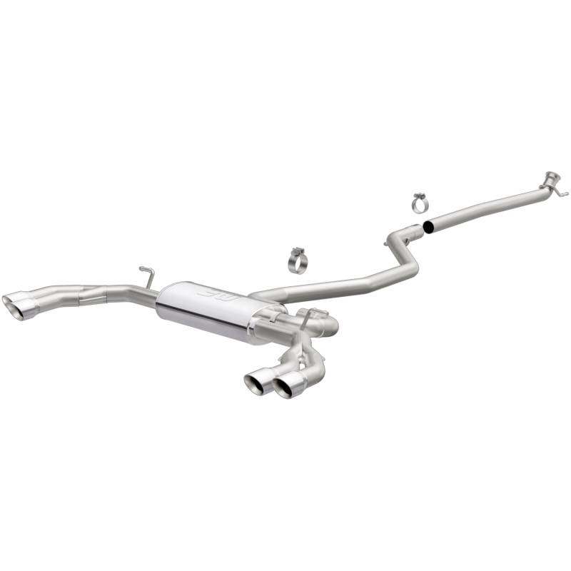 MagnaFlow  - MagnaFlow Touring Series Stainless Cat-Back System - 19251