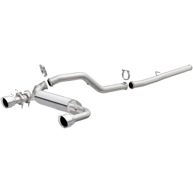 MagnaFlow  - MagnaFlow Competition Series Stainless Cat-Back System - 19281