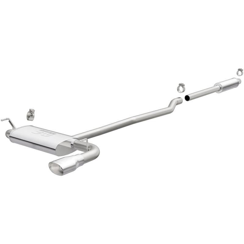 MagnaFlow  - MagnaFlow Touring Series Stainless Cat-Back System - 19279