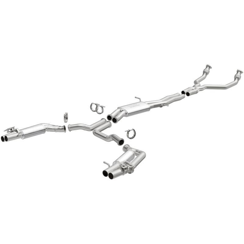 MagnaFlow  - MagnaFlow Sport Series Stainless Cat-Back System - 19306
