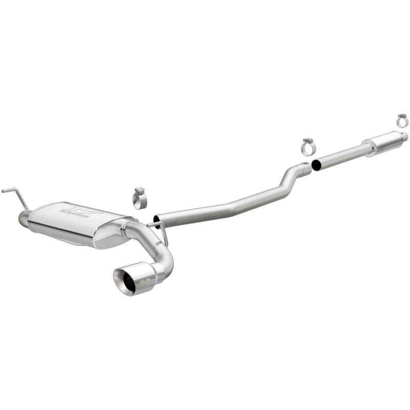 MagnaFlow  - MagnaFlow Street Series Stainless Cat-Back System - 19324