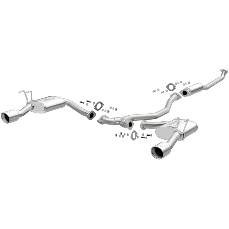 MagnaFlow  - MagnaFlow Street Series Stainless Cat-Back System - 19312