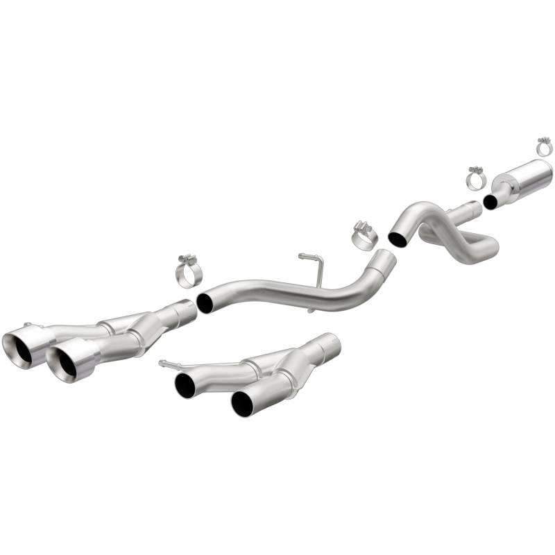MagnaFlow  - MagnaFlow Street Series Stainless Cat-Back System - 19325