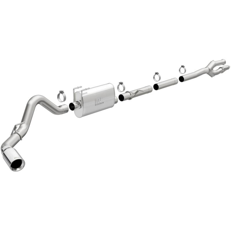 MagnaFlow  - MagnaFlow Street Series Stainless Cat-Back System - 19351